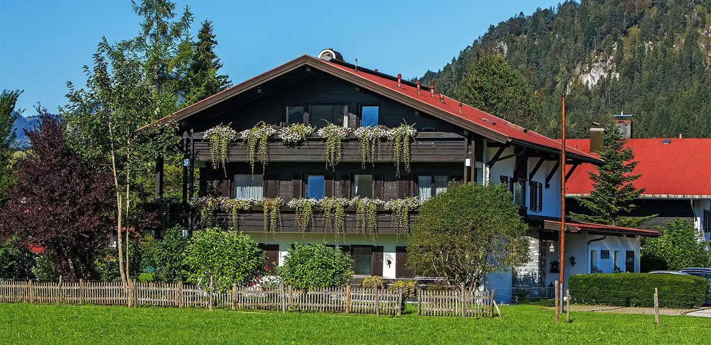 Gästehaus Wiesegg in Reit im Winkl im Sommer